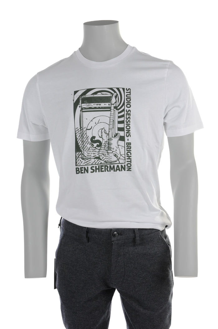 Ben Sherman - T-Shirt - Wit