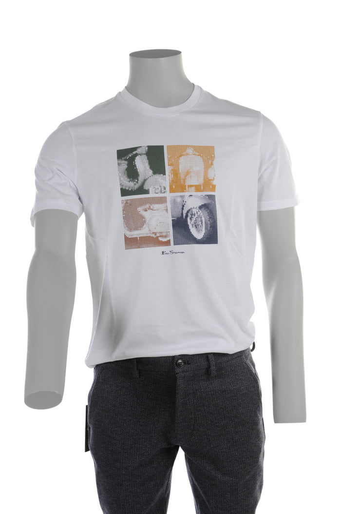 Ben Sherman - T-Shirt - Wit