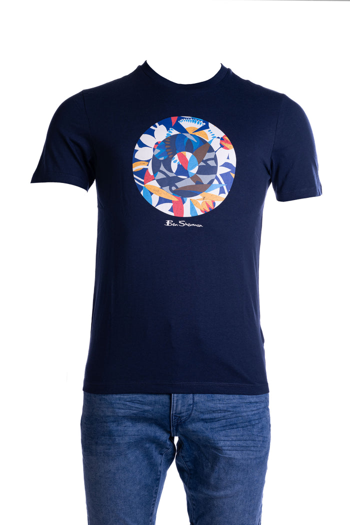 Ben Sherman - T-Shirt - D-Blauw