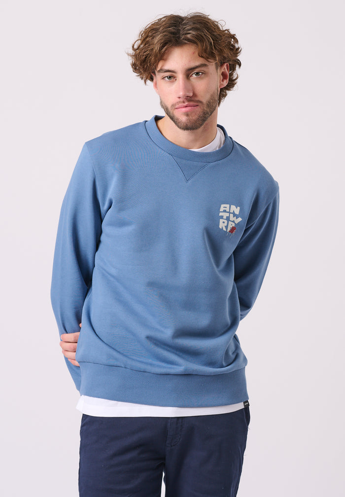 Antwrp - Sweater - Blauw