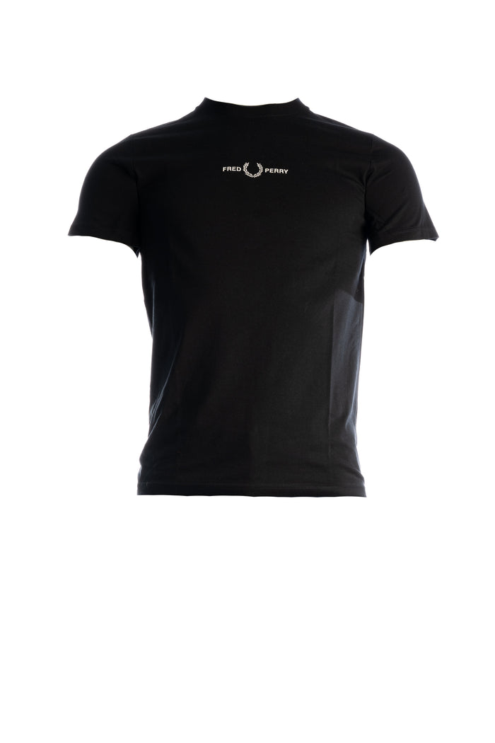 Fred Perry - T-Shirt - Zwart