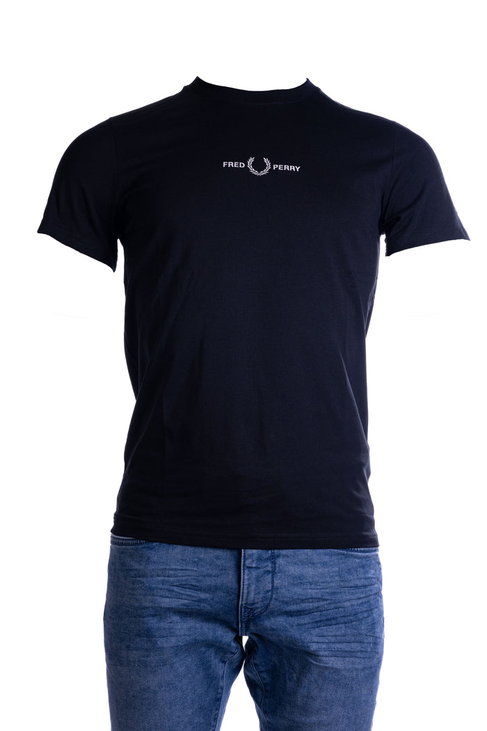 Fred Perry - T-Shirt - Zwart