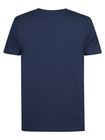 Petrol - T-Shirt - Blauw