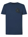 Petrol - T-Shirt - Blauw