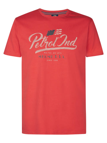 Petrol - T-Shirt - Rood