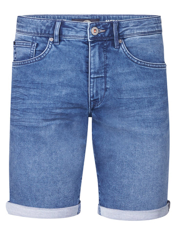 Petrol - Short Jeans - Blauw