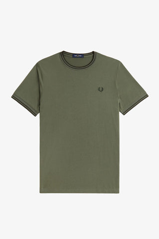 Fred Perry - T-Shirt - Groen