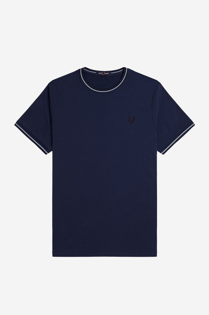 Fred Perry - T-Shirt - Blauw