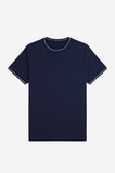 Fred Perry - T-Shirt - Blauw