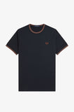 Fred Perry - T-Shirt - Donkerblauw