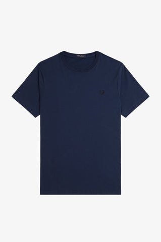 Fred Perry - T-Shirt - Donkerblauw