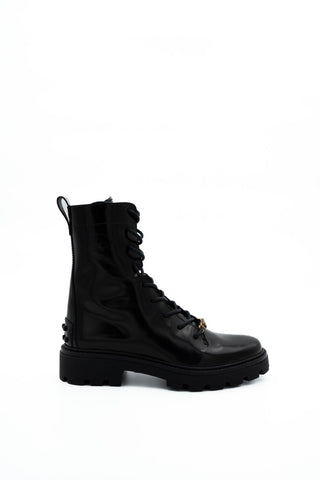 Tod's - Combat Boots - Zwart