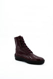 Tod's - Combat Boots - Bordeaux